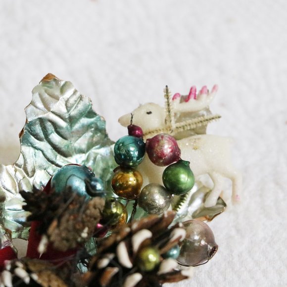 Vintage Mercury Glass Corsage - Picture 7 of 10